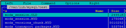 compressing tables with myisampack tool