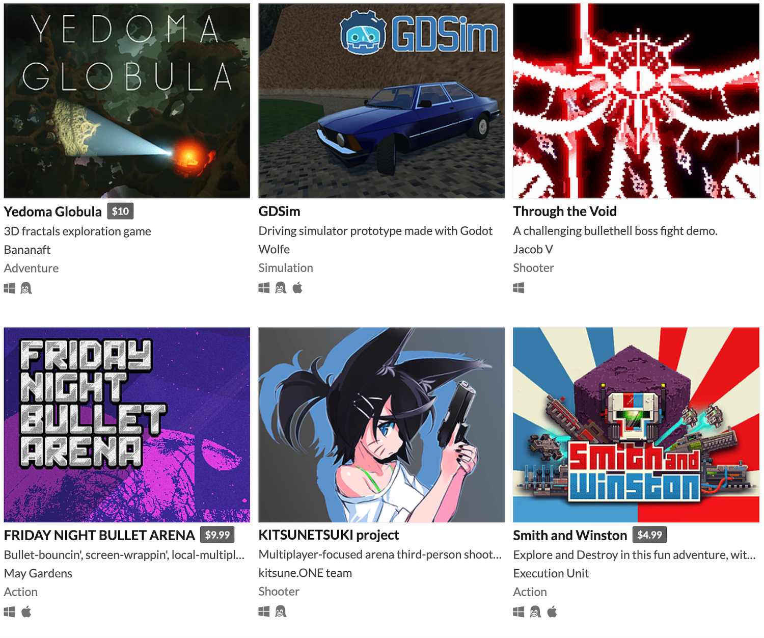 gaming tools for mobile: games-made-with-bullet