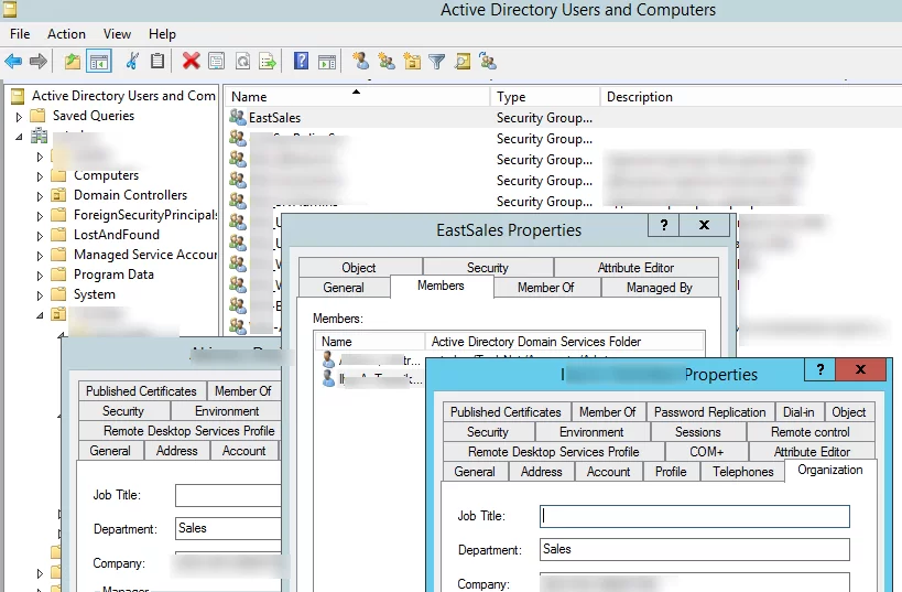 implementing Dynamic AD Security groups with powershell