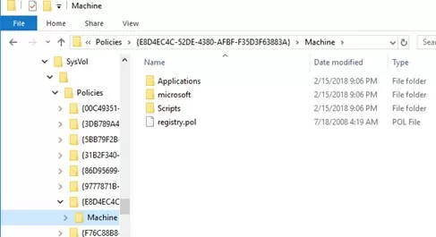 reset domain gpo on a local computer